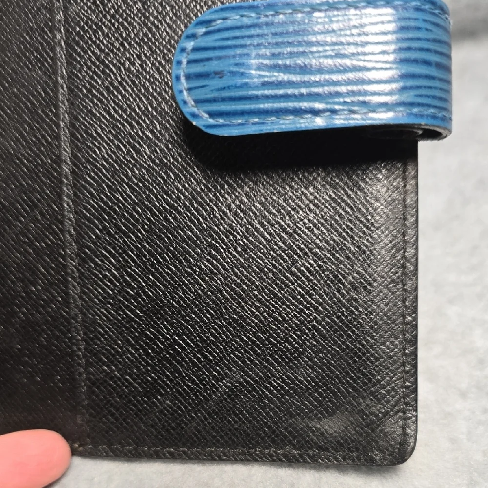 Louis Vuitton Blue Epi Agenda CA 1916
